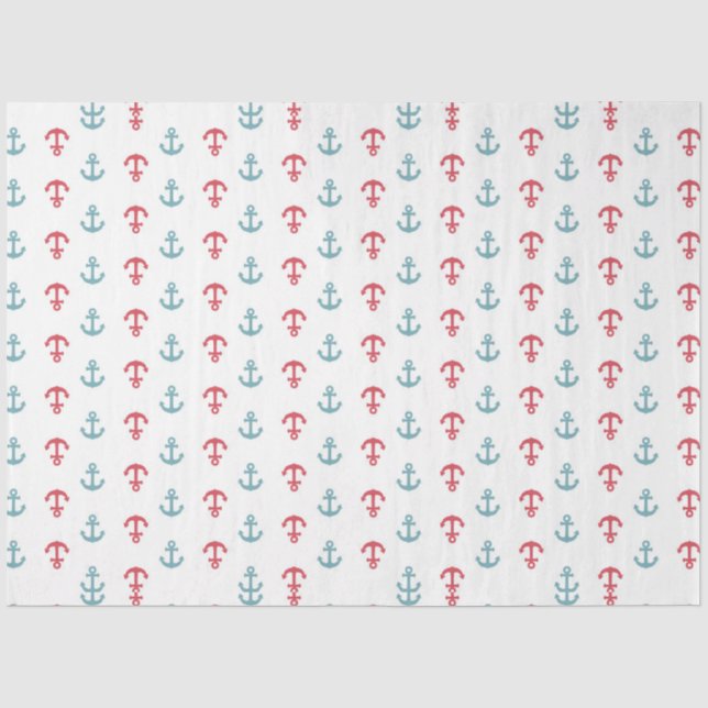 By the Sea Series Design 3 Tissue Paper (Front)