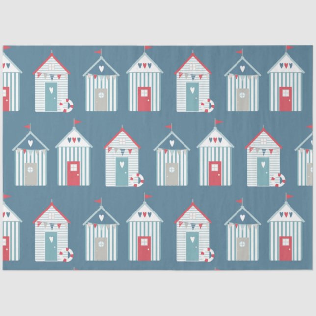 By the Sea Series Design 6 Tissue Paper (Front)