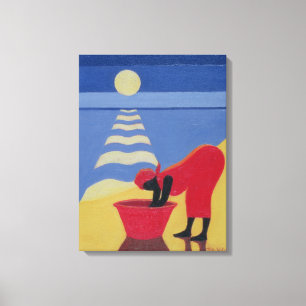 By the Sea Shore 1998 Canvas Print