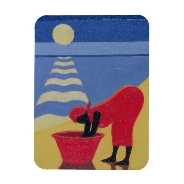 By the Sea Shore 1998 Magnet (Vertical)