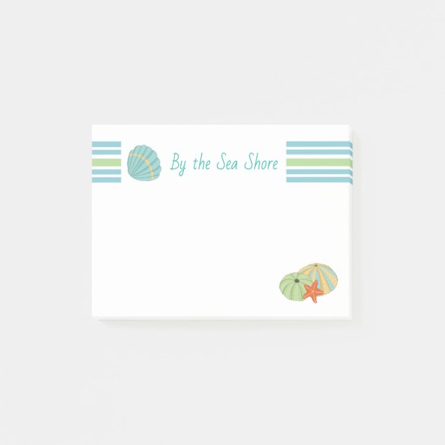 By the Sea Shore Post-It Notes (Front)