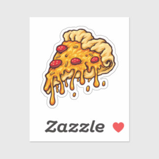 By the Slice Pizza Sticker