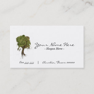 "By The Tree"  Business Card