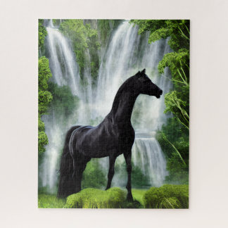 By the Waterfall Jigsaw Puzzle