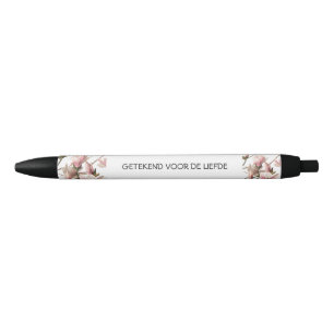By the way, Magnolia's botanical wedding witnesses Black Ink Pen