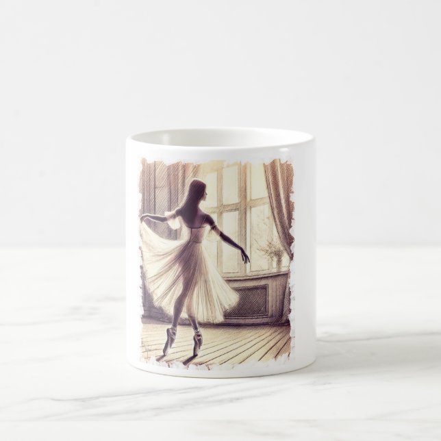 By the window  coffee mug (Center)