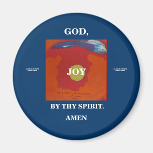 BY THY SPIRIT-JOY-1118 MAGNET