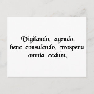 By watching, by doing, by counsulting well, these postcard