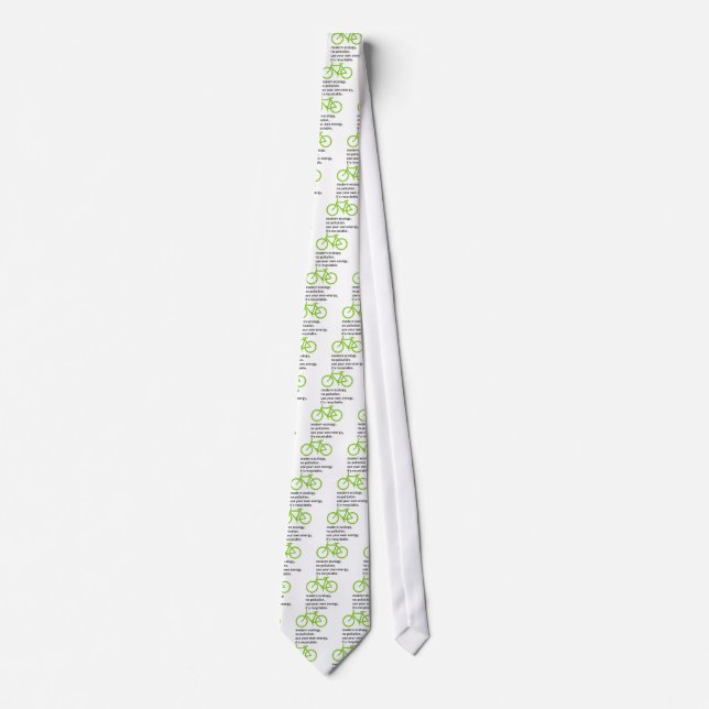 Bycicle: Modern Ecology Tie (Front)