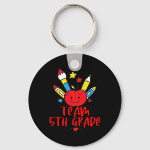 Byck To School Team 5th Grade Hello Student Teache Key Ring