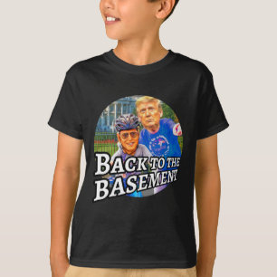 Byck To The Bysement Biden Trump Bicycle Patriot R T-Shirt