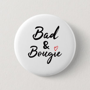 Byd And Bougie Melanin Poppin Black History Month  6 Cm Round Badge