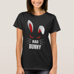 Byd Bunny Scary Rabbit Cool Animal Lover T-Shirt