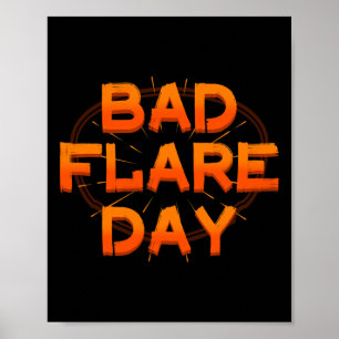 Byd Day Crps Complex Regional Pain Syndrome Orange Poster