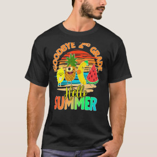 Bye Bye 2nd Grade Hello Summer Last Day Of School T-Shirt