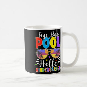 Bye Bye Pool Hello Kindergarten Back To School Leo Coffee Mug