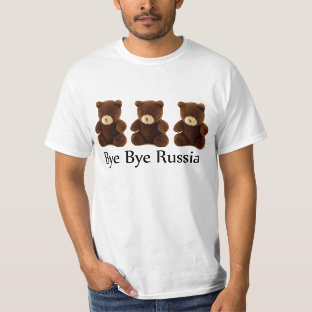 Bye Bye Russia T-Shirt (Front)