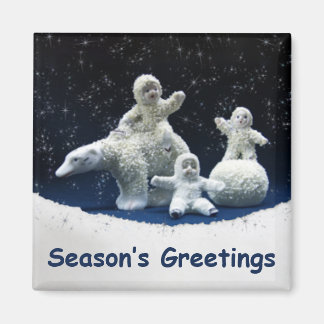 Bye Bye Snow Babies Magnet