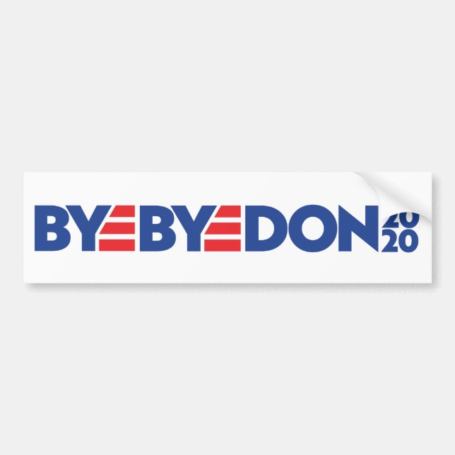 BYE BYEDON BUMPER STICKER (Front)
