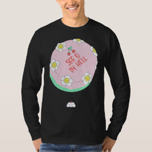 Bye Cake Idea Breakup Farewell Team Colleague T-Shirt
