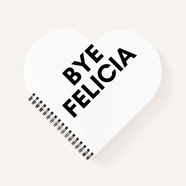 bye felicia notebook (Front)