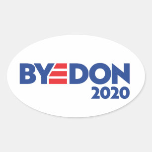 BYEDON OVAL STICKER