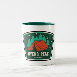 Byers Peak Wilderness Colorado Camping Two-Tone Coffee Mug