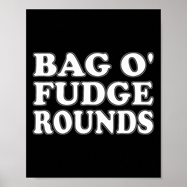 Byg O' Fudge Rounds Halloween Costume  Poster (Front)