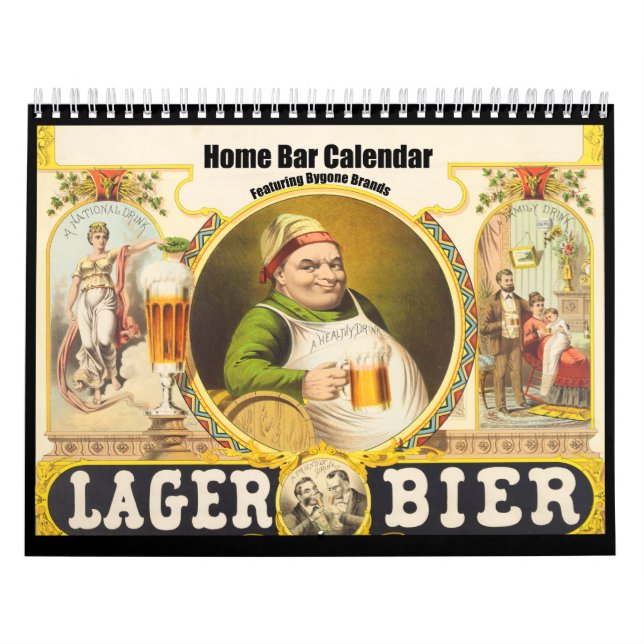 Bygone Brands Bar Calendar (Cover)