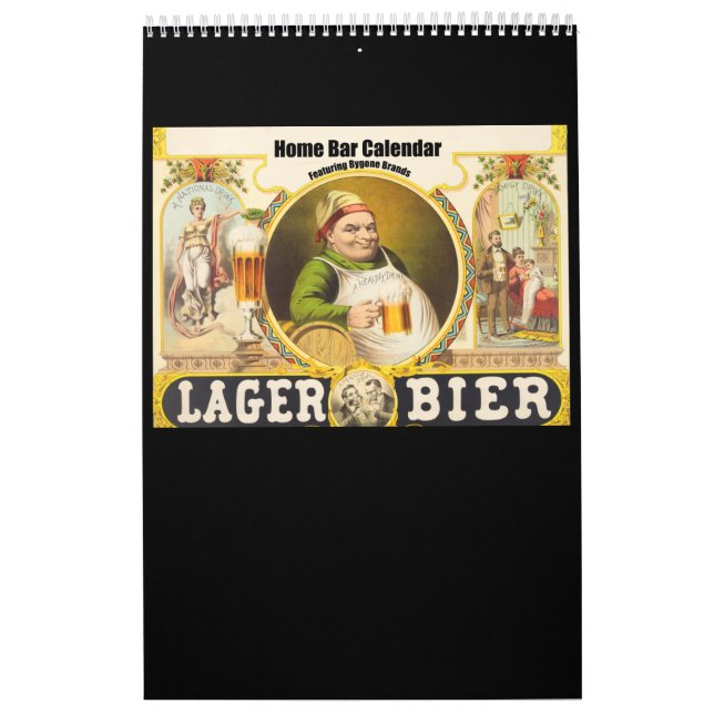 Bygone Brands Bar Calendar (Cover)