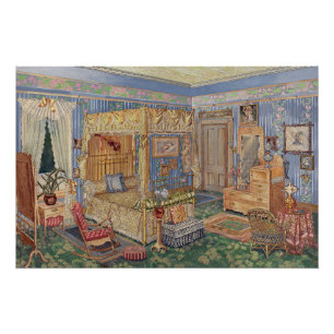 Bygone Old Fashioned Charm Poster