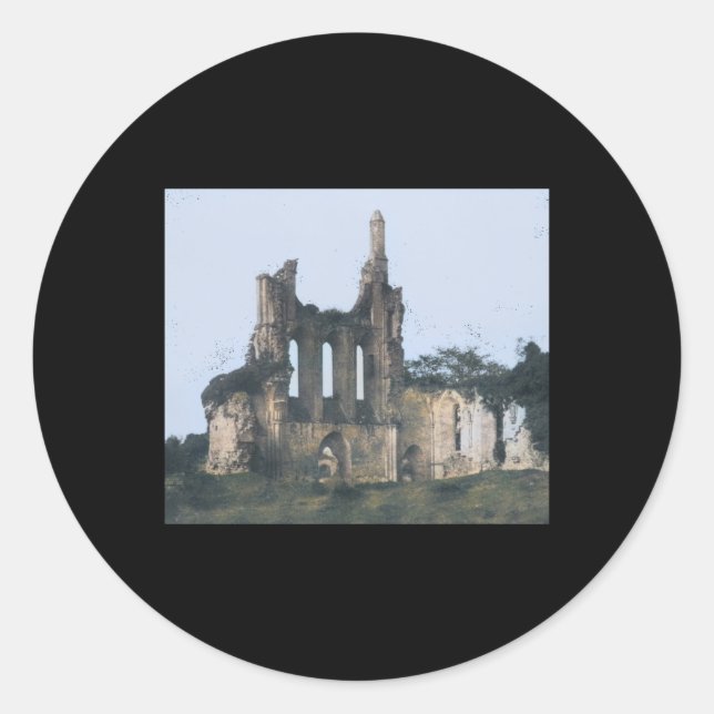 Byland Abbey Sticker  (Front)