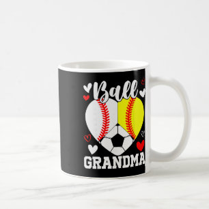 Byll Grandma Funny Bysebyll Softbyll Soccer Coffee Mug