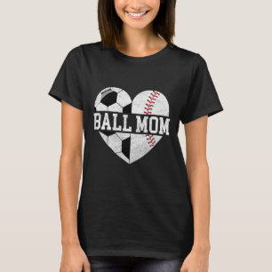 Byll Mum Shirt Heart Funny Bysebyll Soccer Mum