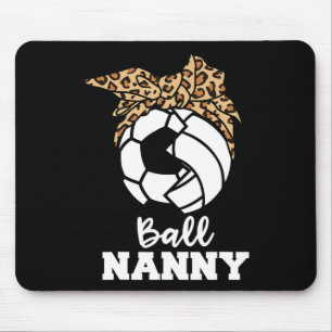 Byll Nanny Funny Soccer Volleybyll Nanny Mouse Mat
