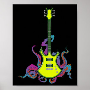 Bynd Rock And Roll Guitar S For Men Bynd Tee 16 Poster