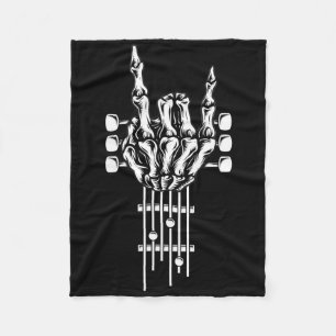 Bynd Rock And Roll Guitar S For Men Bynd Tee 5 Fleece Blanket