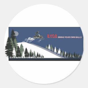 byob[Conver Classic Round Sticker