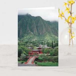 Byodo-In Temple - card