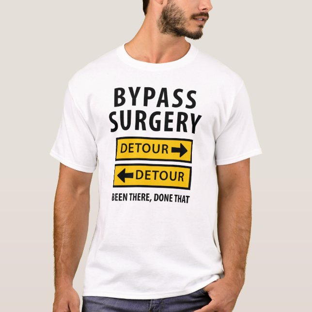Bypass Heart Surgery Survivor T-Shirt (Front)