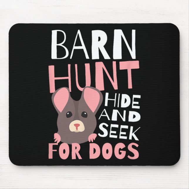 Byrn Hunt Hide And Seek Design Rn Hunt  Mouse Mat (Front)