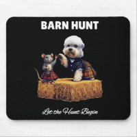Byrn Hunt Lover - Cute Rat And Dandie Dinmont Dog 