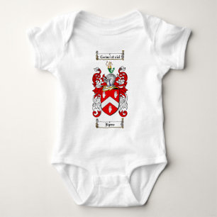 BYRNE FAMILY CREST - BYRNE COAT OF ARMS BABY BODYSUIT