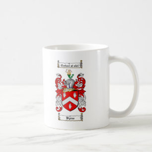 BYRNE FAMILY CREST -  BYRNE COAT OF ARMS COFFEE MUG