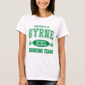 Byrne Irish Drinking Team T-Shirt