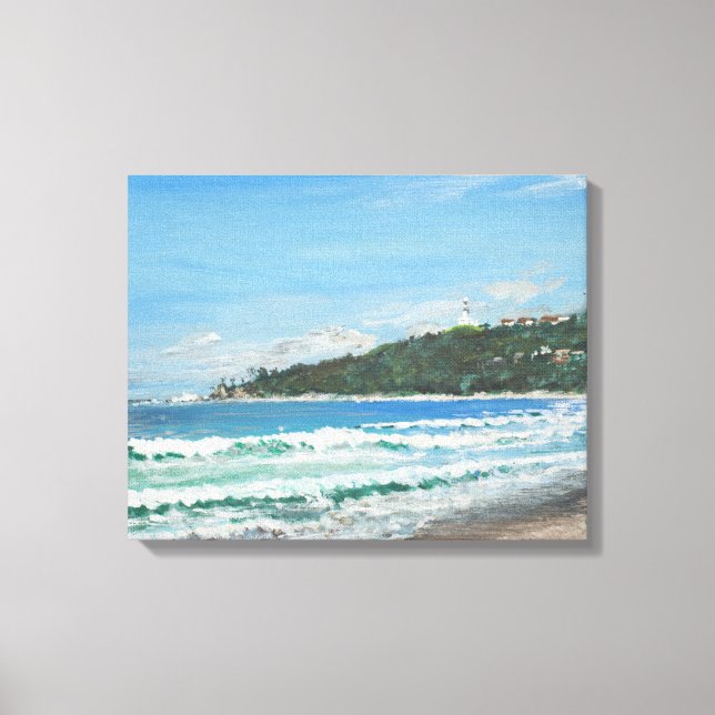 Byron Bay Australia. 27/11/1998 Canvas Print (Front)