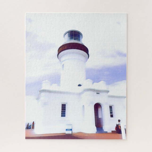 Byron Bay Australia lighthouse challenging Jigsaw Puzzle (Vertical)