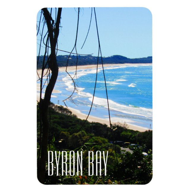 byron bay beach magnet (Vertical)