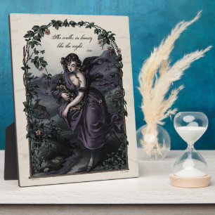 Byron "She Walks in Beauty" Poetry 8x10 Art Plaque
