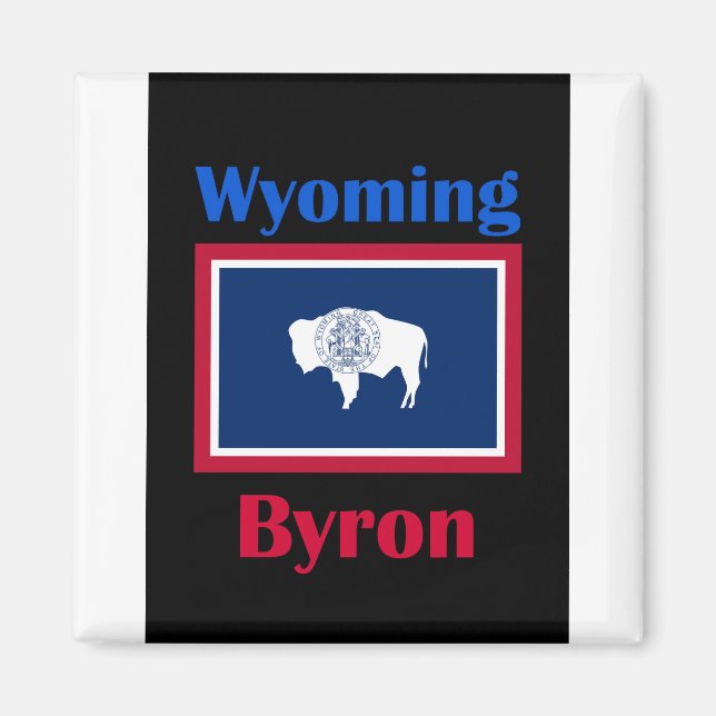 Byron Wyoming Magnet (Front)